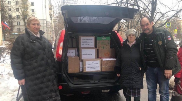 Ветераны района Ивановское отправили гуманитарную помощь участникам СВО
